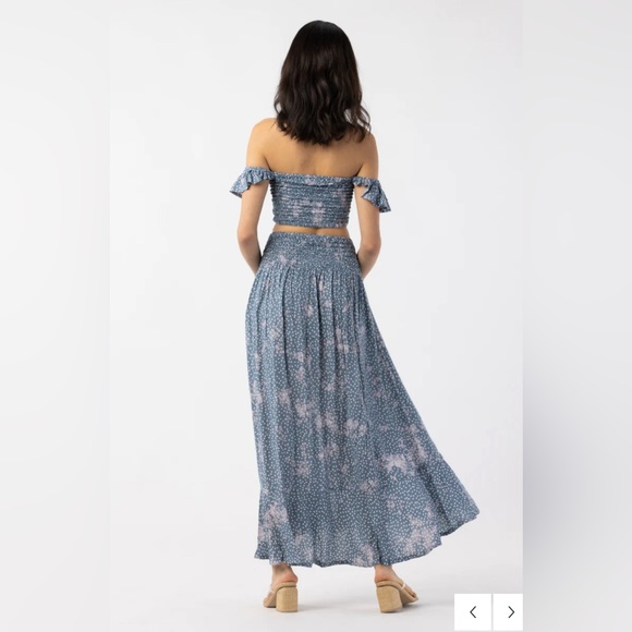 Tiare Hawaii Purple Floral Maxi Skirt - Picture 11 of 11